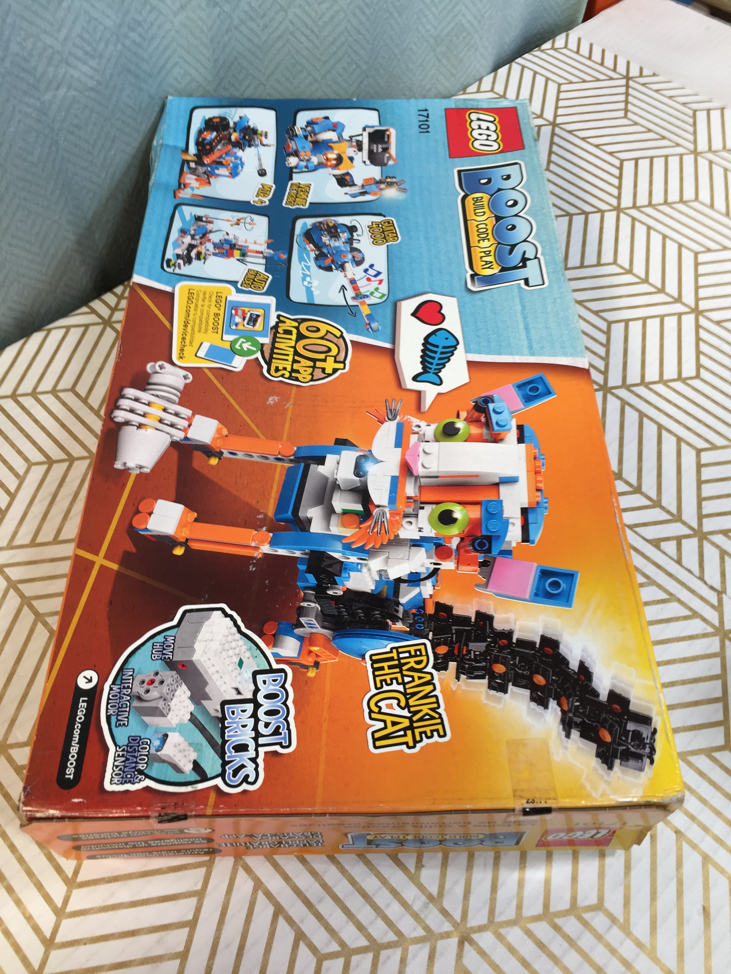 Lego boost creative toolbox 17101 fun robot building set and educational coding kit for kids Clearance